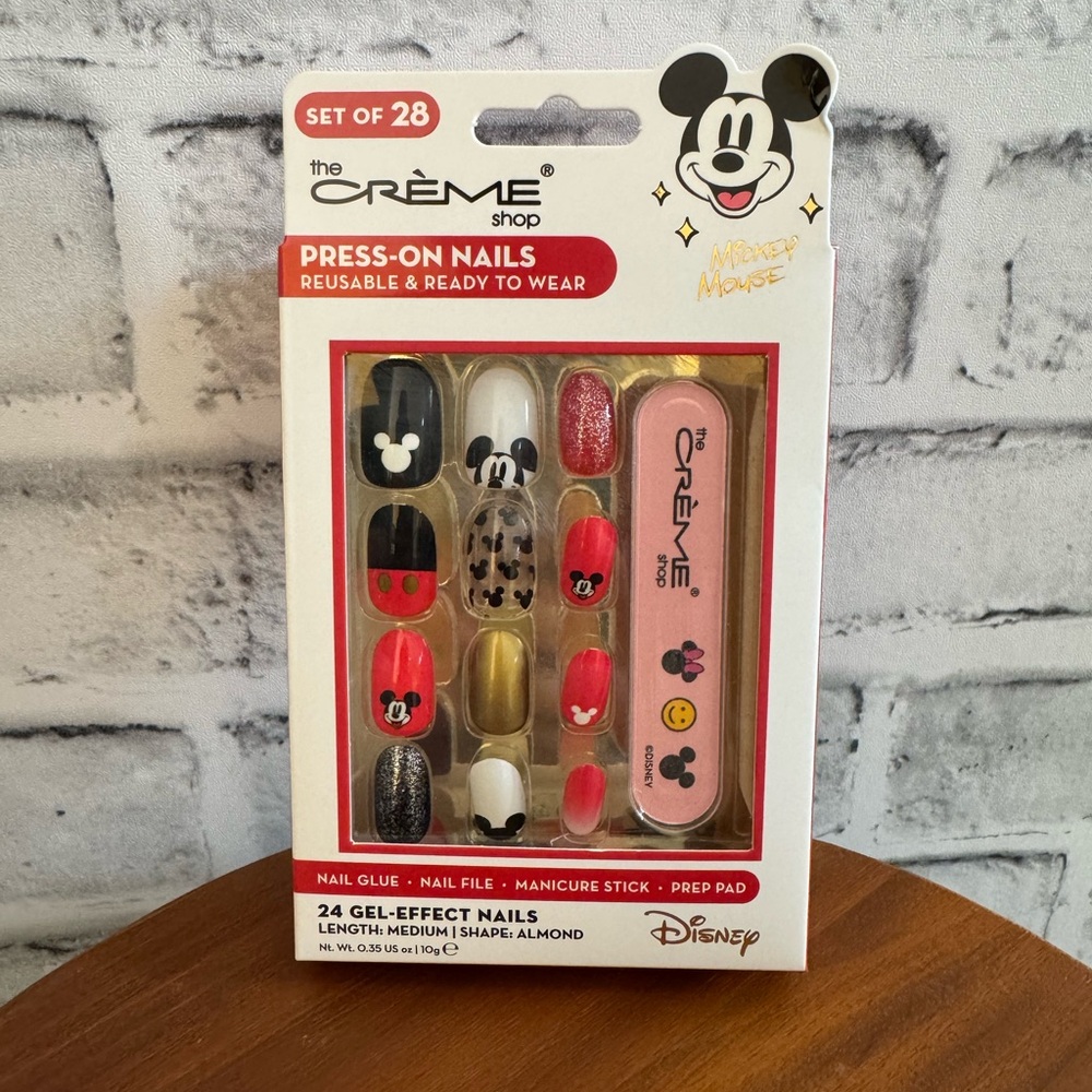 New! The Creme Shop Disney’s Mickey Mouse press on nails